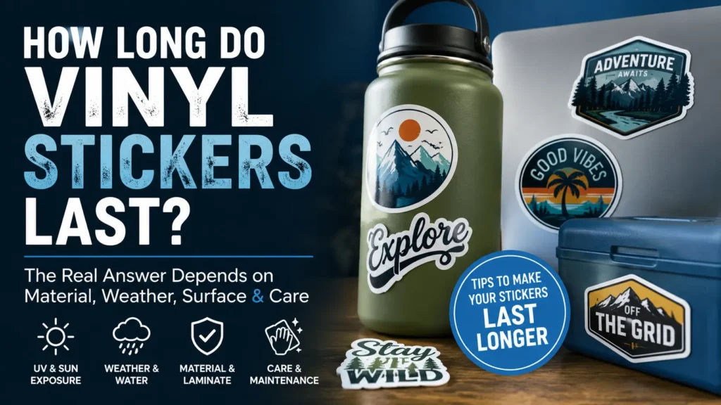 How Long Do Vinyl Stickers Last?