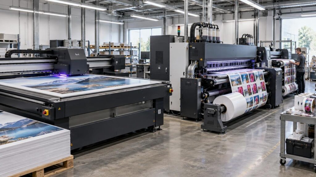 UV Flatbed vs Roll-to-Roll Printers: Application Fit Matters More Than Spec Sheets